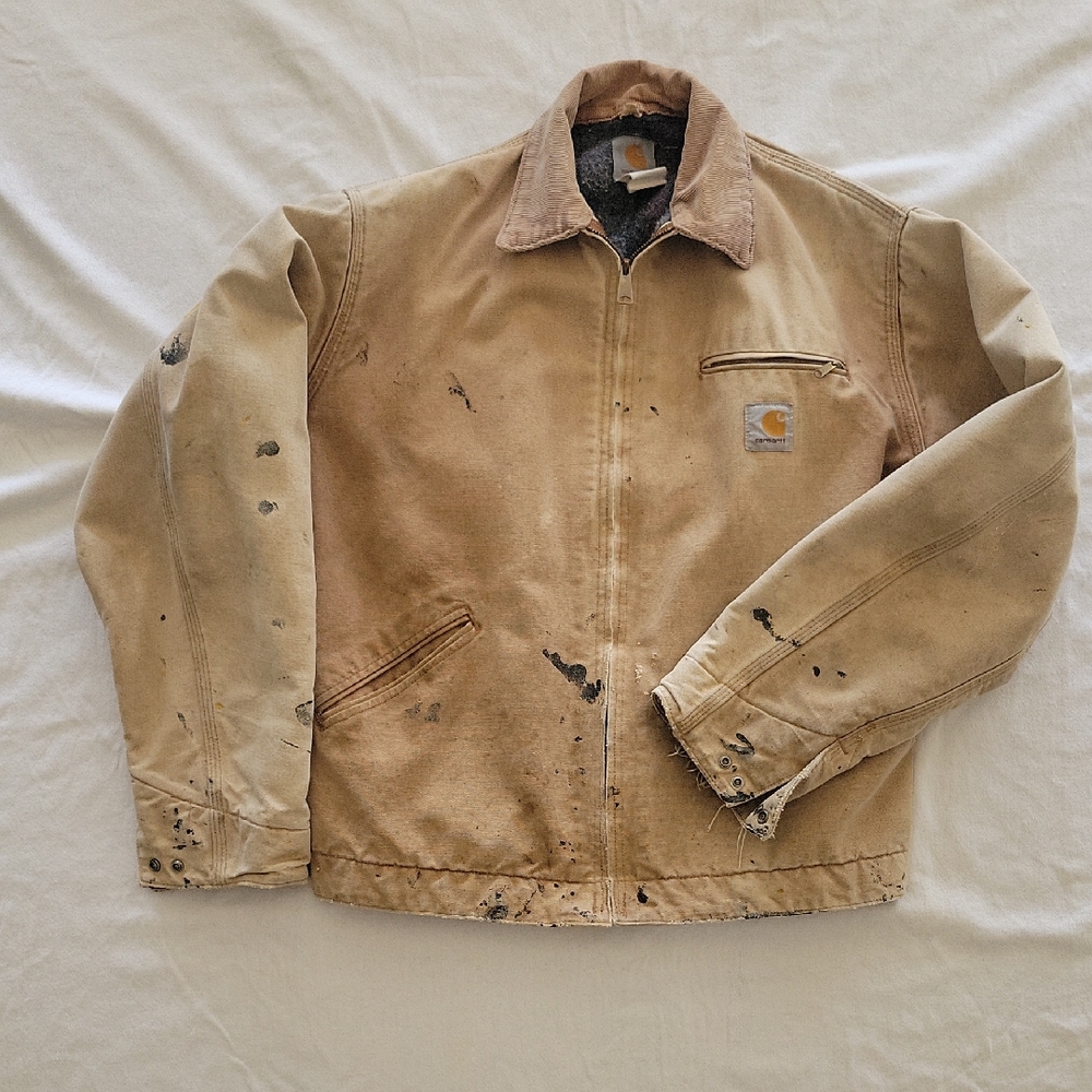 Carhartt Men's Beige Work Jacket